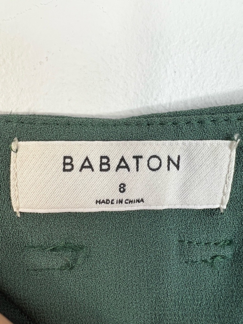 Aritzia Babaton old money high rise cropped wide leg paper bag waist trousers 8 - Picture 11 of 13